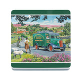 Trevor Mitchell Over Hill and Dale Melamine Coaster