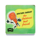 Doctor Carrot the children's best friend coaster