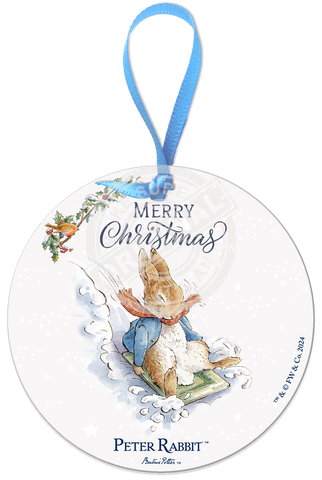 Peter Rabbit Christmas - Sledging