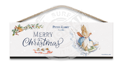 Peter Rabbit Christmas - Sledging