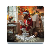 HIGHLAND CREW - Christmas Cow On Toilet