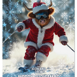 HIGHLAND CREW - Christmas Cow Skiing