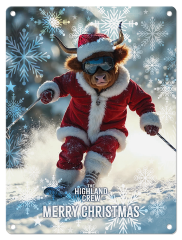 HIGHLAND CREW - Christmas Cow Skiing
