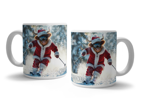 HIGHLAND CREW - Christmas Cow Skiing