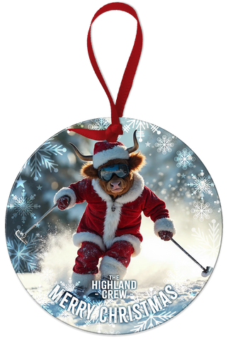 HIGHLAND CREW - Christmas Cow Skiing
