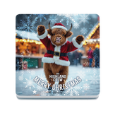 HIGHLAND CREW - Christmas Cow Ice Skating