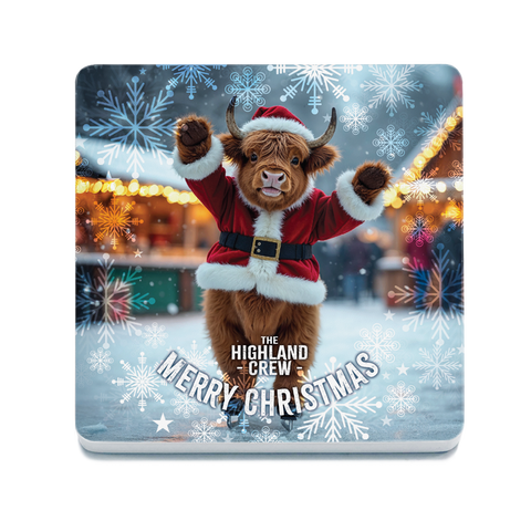 HIGHLAND CREW - Christmas Cow Ice Skating