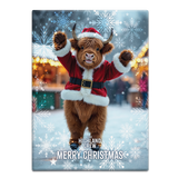 HIGHLAND CREW - Christmas Cow Ice Skating