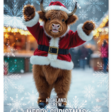 HIGHLAND CREW - Christmas Cow Ice Skating