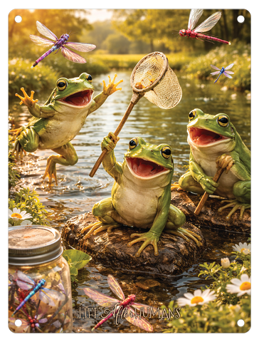 LIFE AFTER HUMANS - Frogs Dragonflies