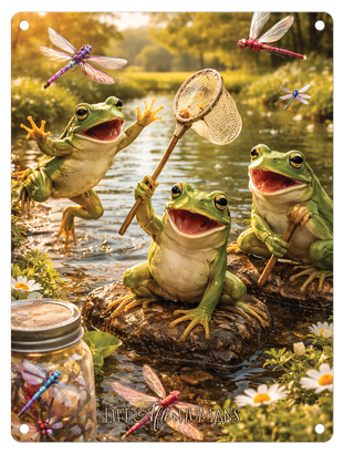 LIFE AFTER HUMANS - Frogs Dragonflies