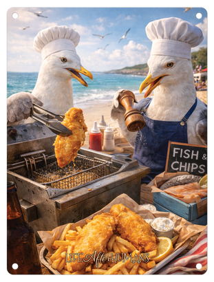 LIFE AFTER HUMANS - Seagulls