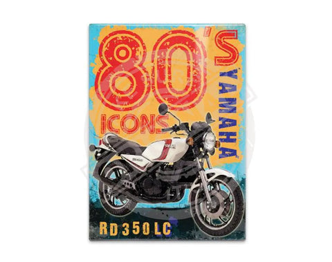 80's Icons - Yamaha RD350 LC fridge magnet