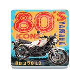 80's Icons - Yamaha RD350 LC melamine coaster