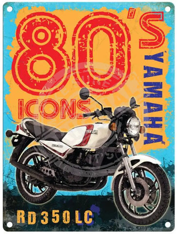 80's Icons - Yamaha RD350 LC fridge magnet