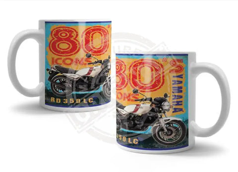 80's Icons - Yamaha RD350 LC fridge magnet