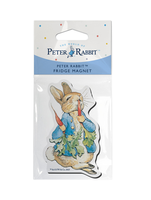 Peter Rabbit Shaped Magnet - Peter Carrots