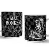 Alice in wonderland mad bonkers mug