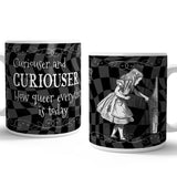 Alice in wonderland Curiouser and curiouser mug
