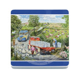 Trevor Mitchel Country Bus Route Melamine Coaster