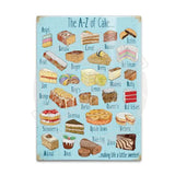 The A-Z of Cake fridge magnet