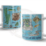 The A-Z of Fishing mug