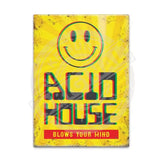 Acid House Fridge Magnet Metal Signs