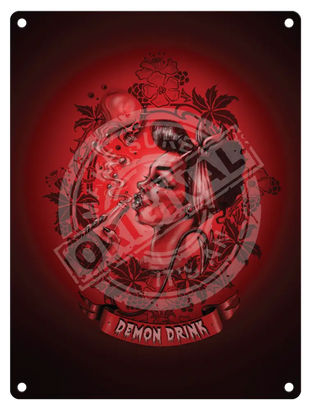 Alchemy - Demon Drink Metal Signs