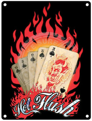 Alchemy Hot Flush playing cards fire