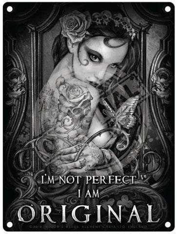 Alchemy I'm not perfect. I am original