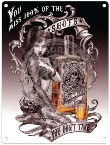 Alchemy Devils Dew. Tattoo lady. You miss 100% of the shots you don't take.