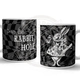 Alice in wonderland Down the Rabbit Hole mug