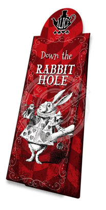 Alice In Wonderland Down the Rabbit Hole Magnetic Bookmark