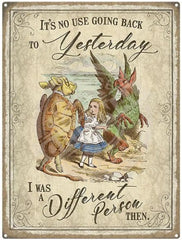 Alice Mock Turtle I was a different person then