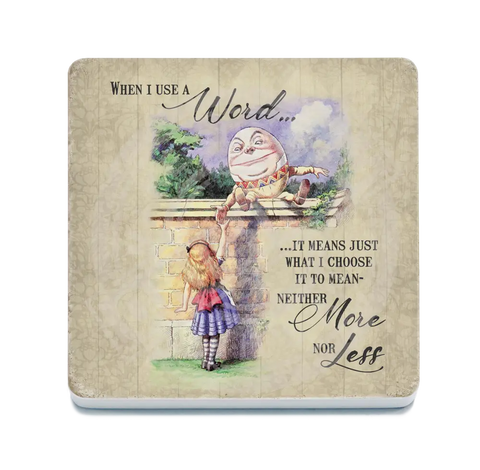 Alice In Wonderland - Humpty Dumpty Fridge Magnet Metal Signs