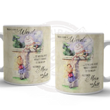 Alice In Wonderland - Humpty Dumpty Mug Metal Signs