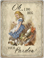 Alice Oh I do beg your pardon. Jury scene