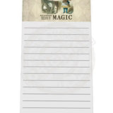 Alice In Wonderland - Magical Solution Magnetic Memo Pad Metal Signs