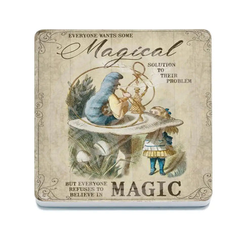 Alice In Wonderland - Magical Solution Fridge Magnet Metal Signs