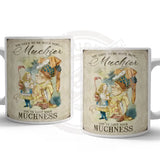 Alice In Wonderland - Much More Muchier Mug Metal Signs