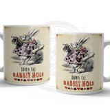 Alice In Wonderland - Rabbit Hole Mug Metal Signs