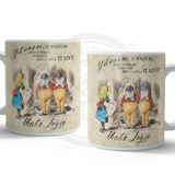 Alice In Wonderland - That’s Logic Mug Metal Signs