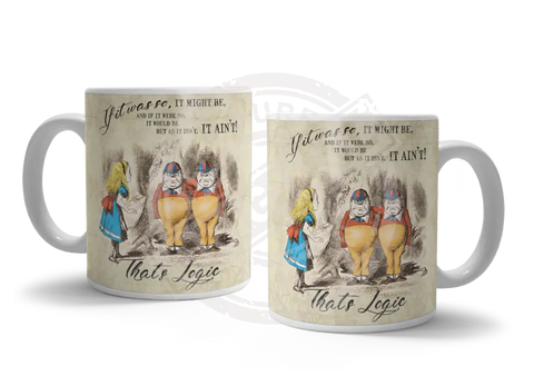 Alice In Wonderland - That’s Logic Fridge Magnet Metal Signs