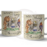 Alice In Wonderland - The Unicorn Mug Metal Signs