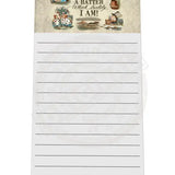 Alice In Wonderland - There Is A Place Magnetic Memo Pad Metal Signs