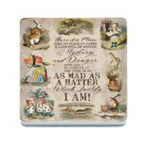 Alice In Wonderland - There Is A Place Melamine Coaster Metal Signs