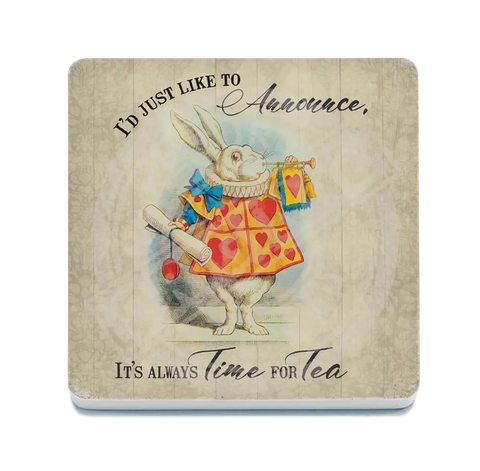 Alice In Wonderland - Time For Tea Fridge Magnet Metal Signs