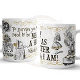 Alice in wonderland Mad as a Hatter MUG