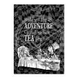 Alice in wonderland adventure or tea first fridge magnet