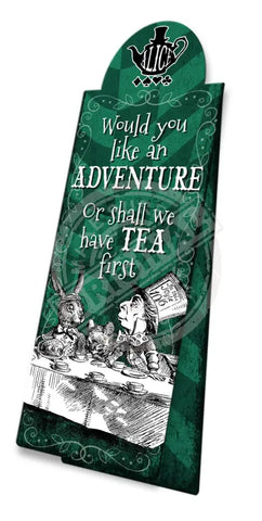 Alice In Wonderland Shall we have tea first Magnetic Bookmark